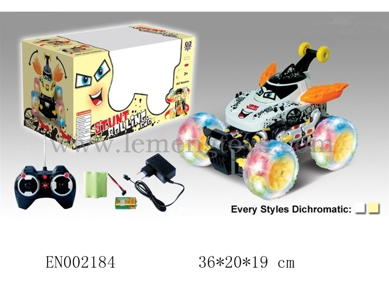 EN002184
rc stunt car with music and light(white,yellow)