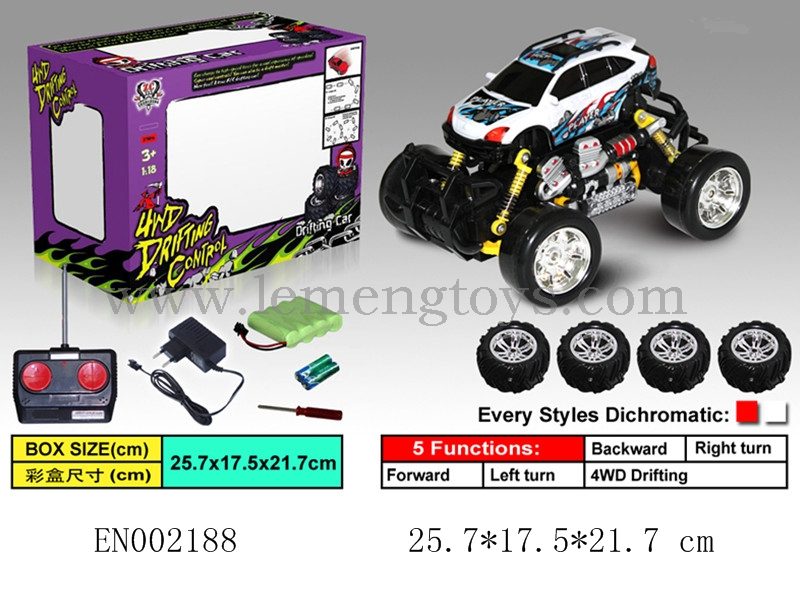 EN002188
rc stunt car with(white,red)