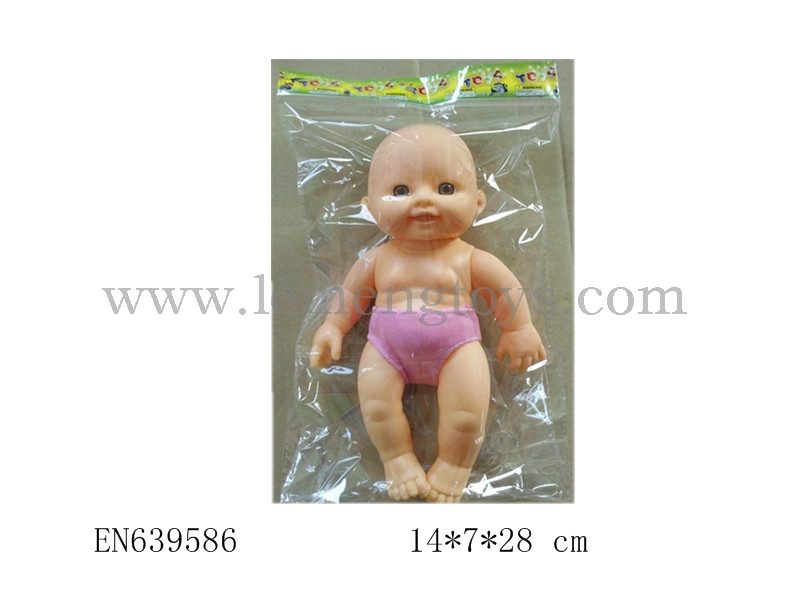 EN639586
3 9 - inch face doll face clothes multicolor mixed