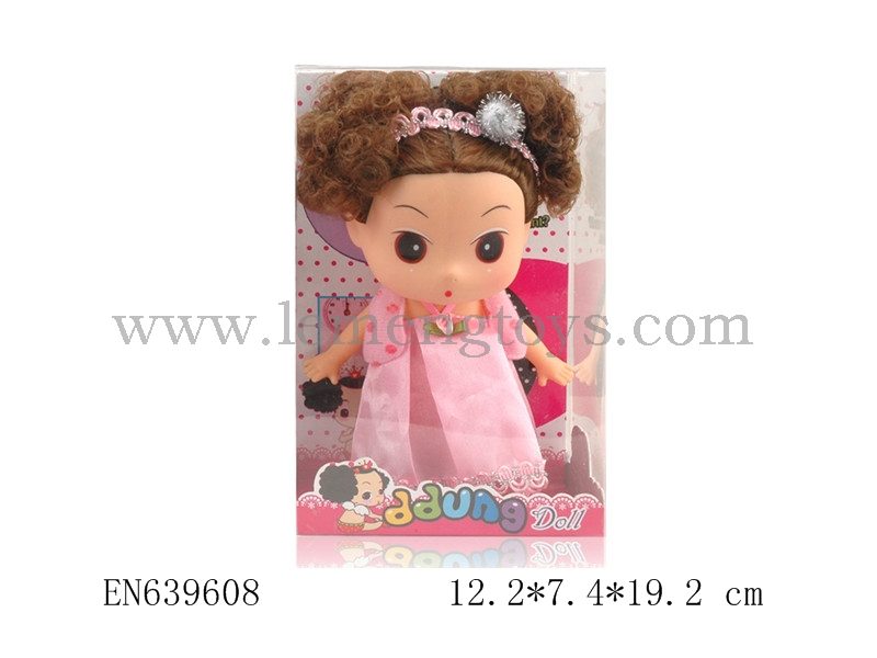 EN639608
7 - inch confused doll clothes multicolor mixed