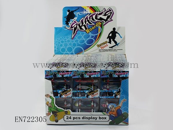 EN722305
Feather thermal transfer finger skateboard 24 boxes