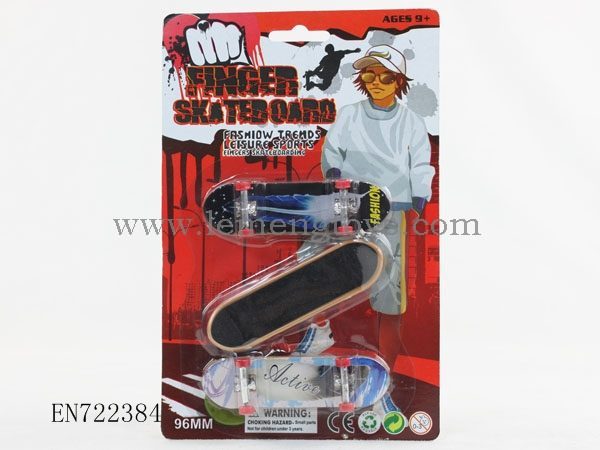EN722384
Feathers thermal transfer finger skateboard